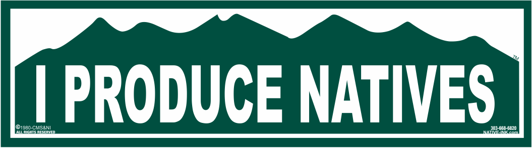 I Produce Natives